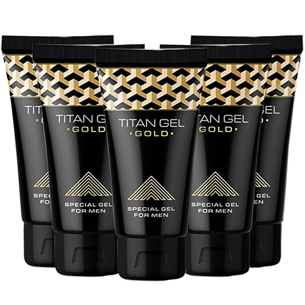 TITAN GEL GOLD X5 - Hot Alpha